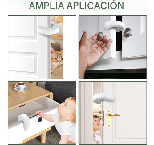 Yixoo 6pz Protector de pellizco para puertas Puertas a prueba de bebés Espuma extra suave, Diseño elegante, Seguridad para niños, Protectores de dedos de seguridad para bebés