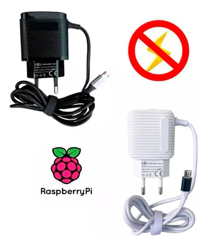 Fonte Raspberry Pi3 Pi 3 B E B+ + Case + Dissipadore + Hdmi