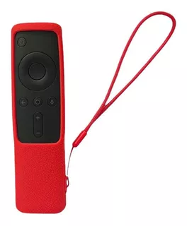 Funda Silicon Compatible Con Control Xiaomi Mi Box 3 Rojo