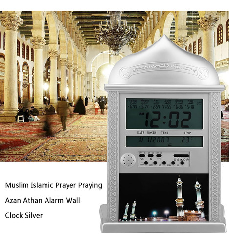 Azan - Reloj Digital Automático De Oración Musulmana Con Pan