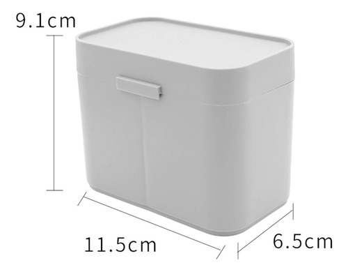 6 Soporte Para Almohadillas De Algodón Para Maquillaje,