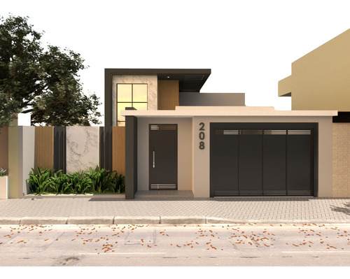 Projeto Personalizado Casa 3d Planta Baixa Arquitetônica