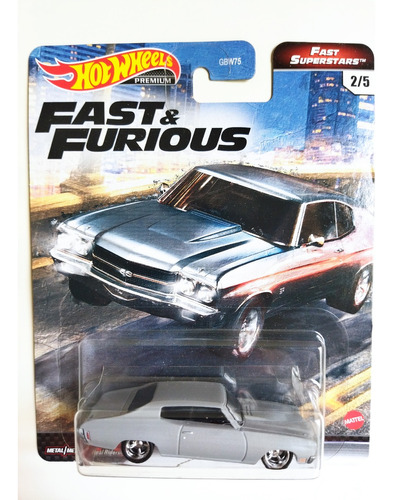 Hot Wheels Premium Rapido Furioso 70 Chevelle Ss 2/5 Pq6