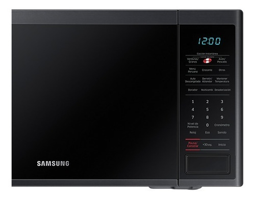 Imagen 8 de 10 de Microondas Samsung Stss Mirror Mwo Menú 32l Mg32j5133ag