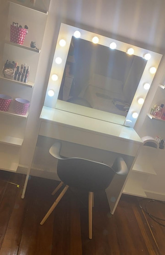 Espejo Hollywood Tocador Maquillaje Mesa Torre Malebarr