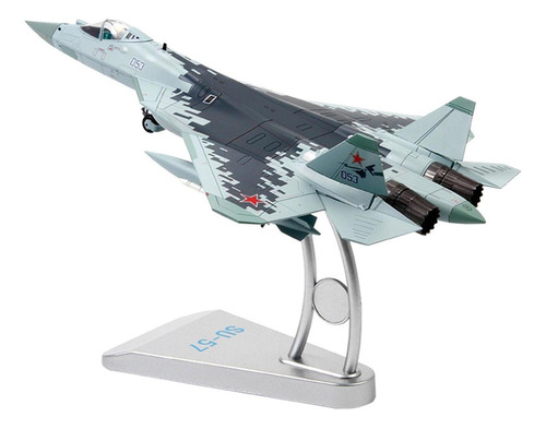 ' Avión De Combate Su57 T50 A Escala 1:72, Modelo Aolly Con