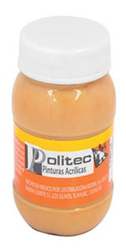 Pintura Politec Acrilica 500ml Serie 300 1 Color / 1 Pieza Color 322 CARNE