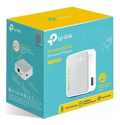 Router TP-Link Mr3020 Wi-fi 3G/4G Inalámbrico N