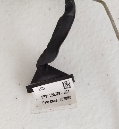 Flex De Display Dc020031f00 Para Laptops Hp 15-da2017la (Usado)