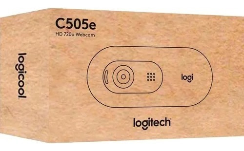 Camara Web Empresarial Logitech C505e Hd Color Negro