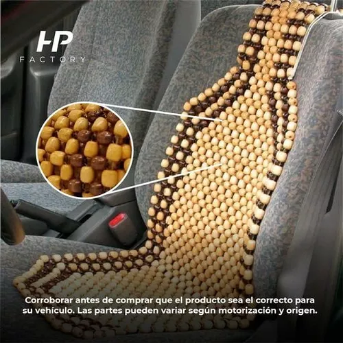 Cubre Asiento Y Respaldo Bolita Tradicional Reforzado Auto