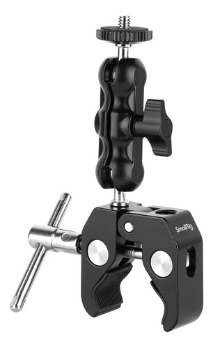 Braçadeira de cabeça esférica multifuncional Smallrig 2164 cor preta