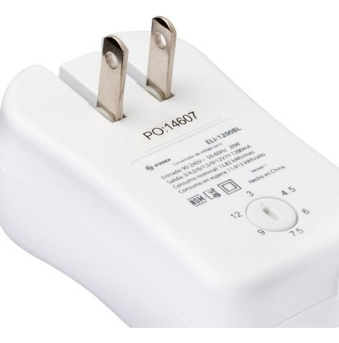 Eliminador De Corriente Variable 3v A 12v 1.2a Dif Puntas