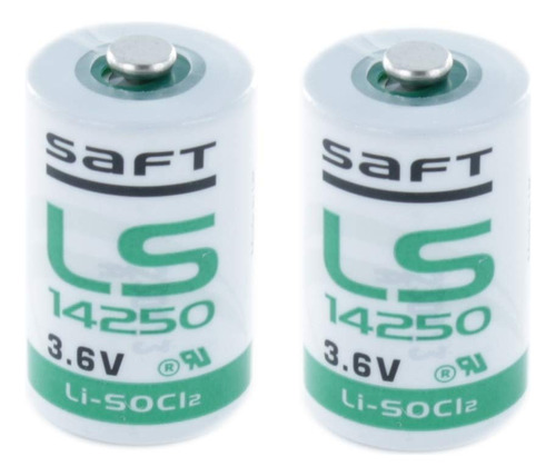 Saft Ls 14250 Ls14250 1/2 Aa 3.6v Bateria De Litio (paquete