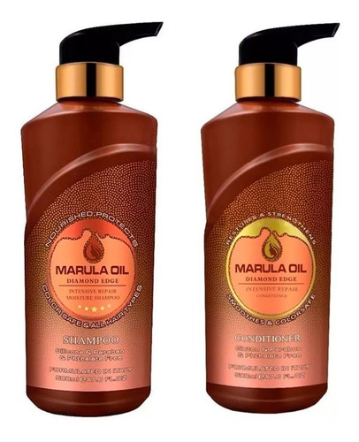 Shampoo + Acondicionador Marula Oil Moisture 500ml