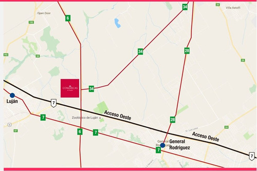 Lote En Venta En Comarcas De Lujan