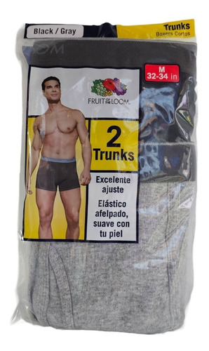 Fruit Of The Loom Trunk 2 Pack Caballero Mod Tr7601