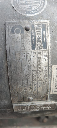 Molino De Plástico Cisca 10hp Con Iman (Usado)