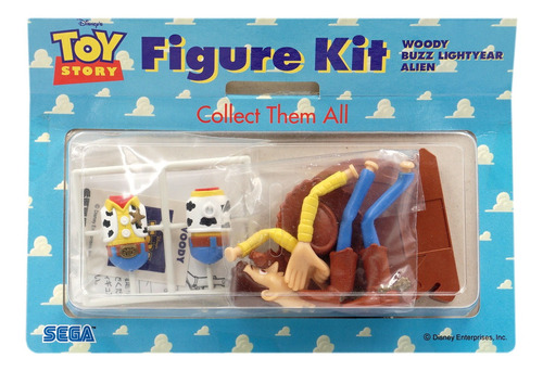 Sega Disney Toy Story Figure Kit Woody Japan Exclusive