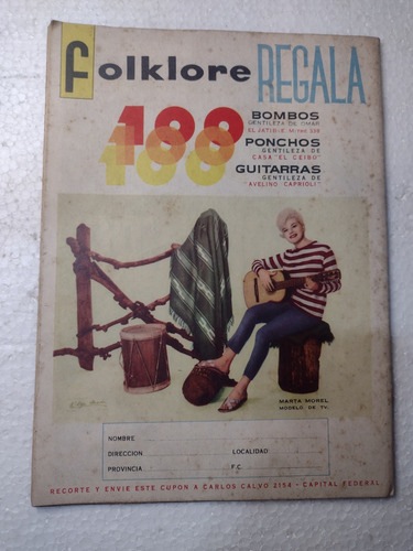Revista Folklore Nº35 Década Del 60 (Usado)