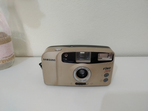 Câmera Máquina Fotográfica Antiga Samsung Fino 20 S