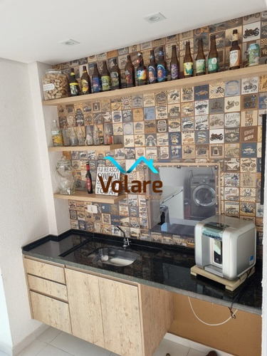 Imagem 7 de 28 de Apartamento Rico Em Armários Panejados Em Todos Os Ambientes Com 2 Vagas De Garagem E Sacada Gourmet! - 2885 - 70431832