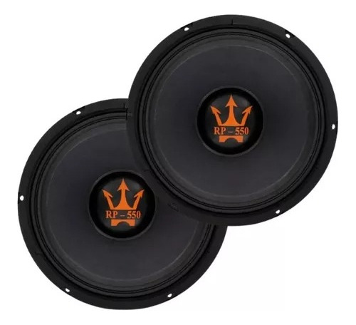 2 Alto Falante Mèdio Magnum 8 Ohms 10 Pol Grave 550w Rms