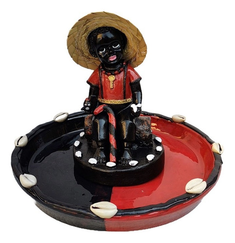 Elegua Eleggua Con Plato 22cm (santeria) 
