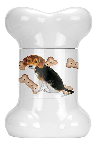 Caroline's Treasures Ck2379bstj Beagle Puppy Bone Shaped Tr