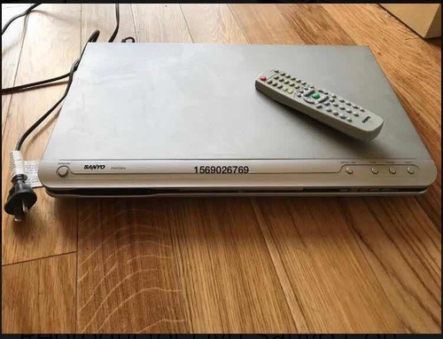 Reproductor Dvd Sanyo Con Control Impecable (Usado)