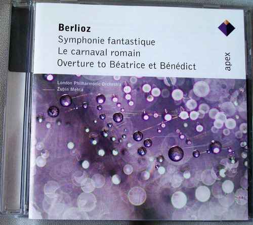 Berlioz Sinfonía Fantástica Zubin Metha Cd Apex (ee)