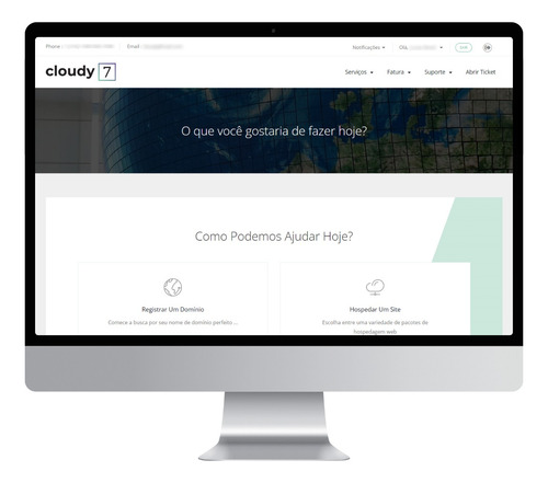 Template Cloudy Para Whmcs (última Versão) + Bônus