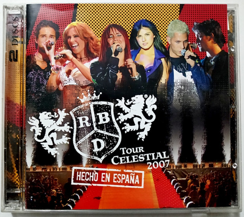 Rbd - Tour Celestial 2007 En España - En Vivo Cd + Dvd 