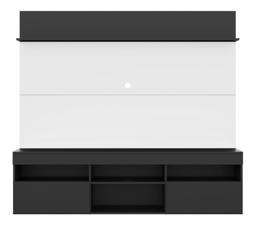 Imagen 3 de 6 de Centro De Entretenimiento Para Tv Con Panel De 65¨ Ngr-bl