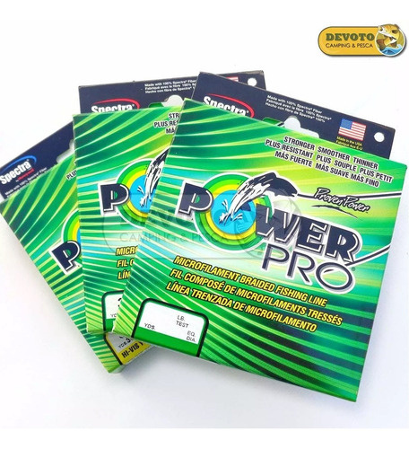 Multifilamento Power Pro Amarillo O Verde 150 Yardas Varias Medidas Libras 5/ 15/ 20/ 30/ 40 /50