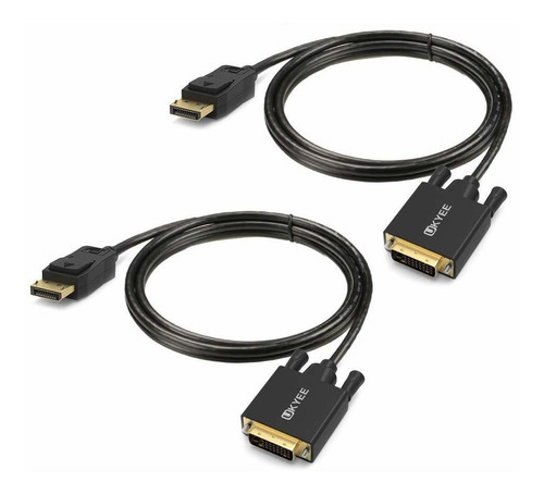 Cable Adaptador Displayport A Dvi De 1.8m Para Pc, Portatil 