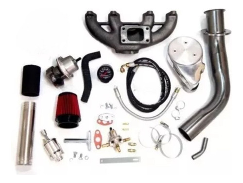 Kit Turbo Vw Ap Monofluxo Carburado 1.6/1.8/2.0  Sem Turbina