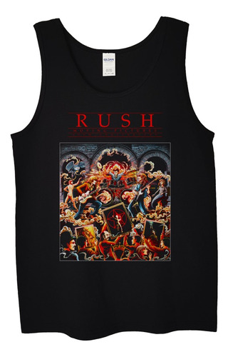 Polera Musculosa Rush Moving Pictures 40th  Rock Abominatron