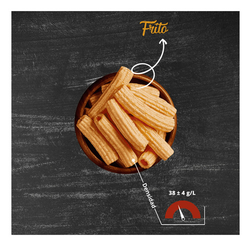 Pasta Para Preparar Chicharrón Fritura De Tubo Botana 1 Kg