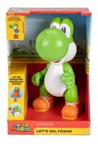 Comprar Yoshi Figura Super Mario Let's Go 30 Centímetros Interactiva