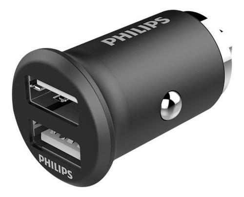 Carregador Veicular Philips, 2 Usb, 24w