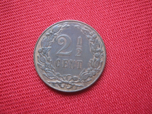 Holanda 2 1/2 Centavos 1905