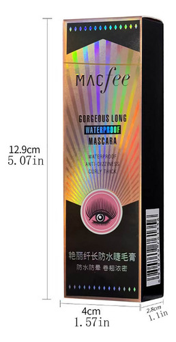 & Mascarilla E Large Brush Fiber Long Curling Marizing Masc