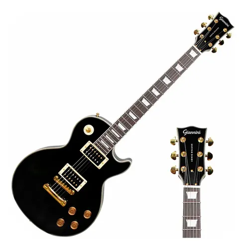 ギター BOSS LZONE ギター BOSS LZONE Guitarra Elétrica Giannini Les Paul GAE09 DLX 6