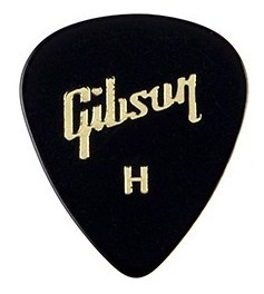 Imagem 1 de 2 de Gibson 1/2 Grosa De Palhetas Celuloide Pesadas Aprgg74h