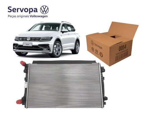 Radiador De Água Tiguan Allspace 1.4 Tsi Original Vw