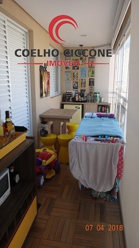 Imagem 4 de 15 de Apartamento Em Santa Paula - Sao Caetano Do Sul - V-2278
