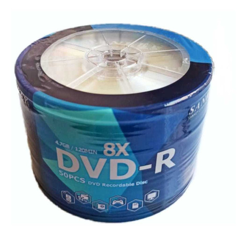 Dvd-r 4.7gb 50pcs Sankey 120min