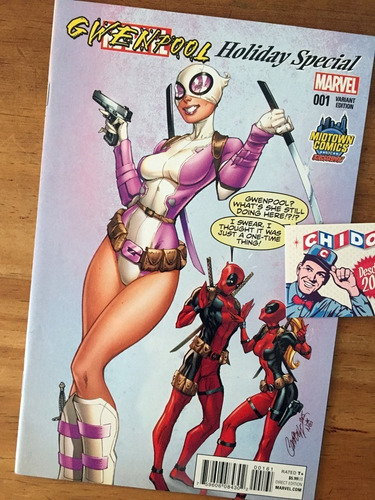 Comic - Gwenpool #1 Scott Campbell Midtown