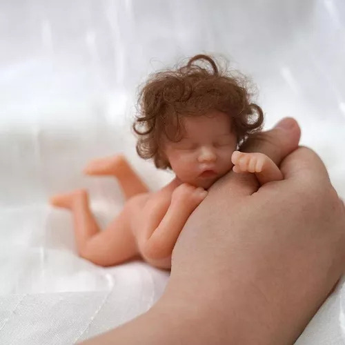 Muñeca De Silicona Y Algodón Suave Y Cuerpo Realista De 15 C